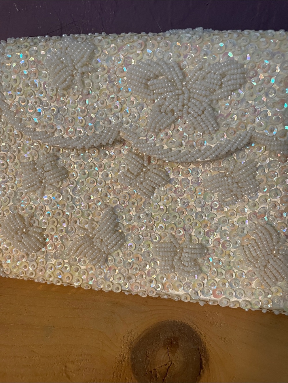 VTG WALBORG BEADED CLUTCH - Picture 6 of 17